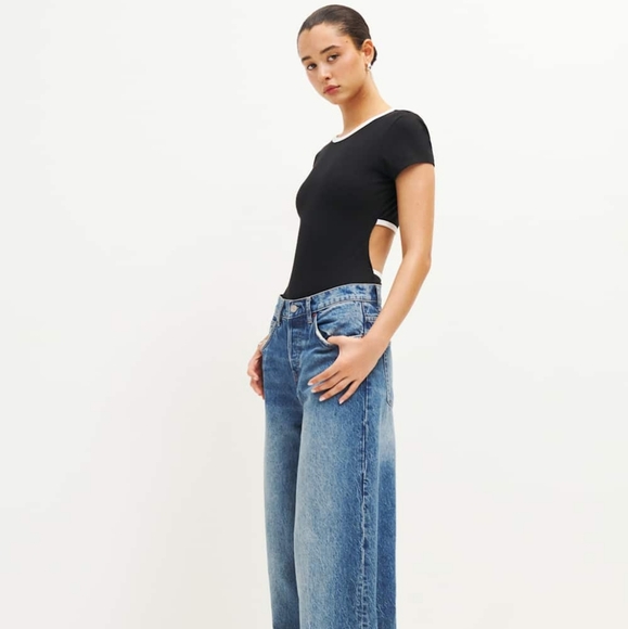 Reformation Alma Knit Bodysuit - Picture 1 of 8